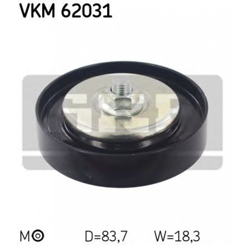 VKM 62031 SKF Ролик модуля натягувача ременя